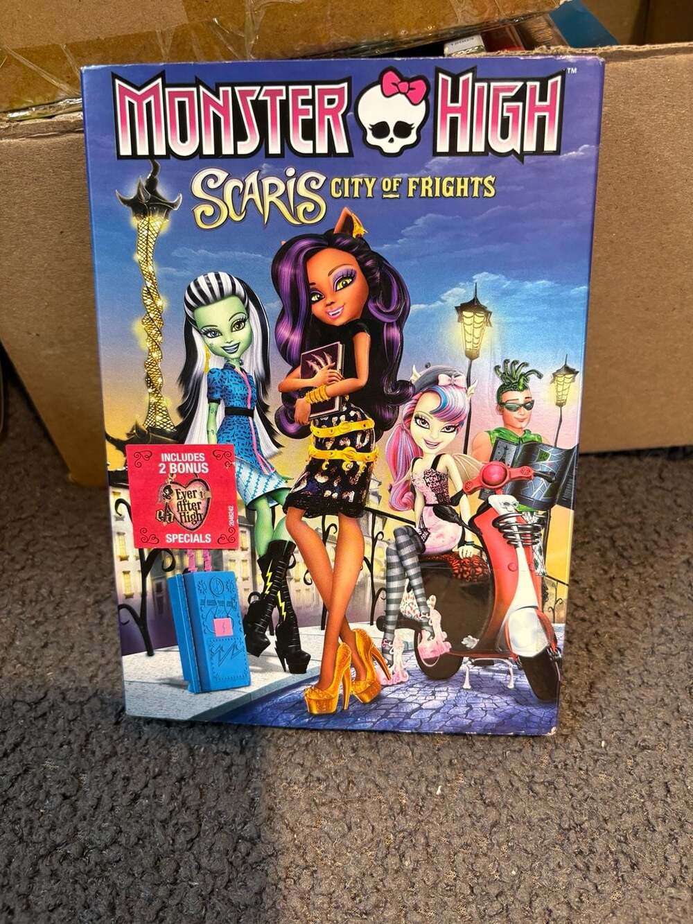 Monster High Scaris City of Frights DVD